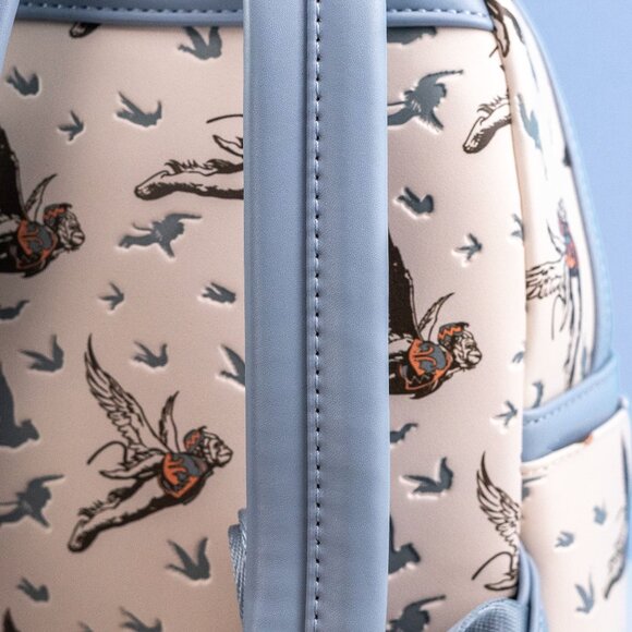 Loungefly The Wizard of Oz Flying Monkeys AOP Mini Backpack & Wallet Set NWT main image 4